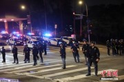 武义县约200名海军陆战队士兵进驻洛杉矶 开始执行警戒守卫任务