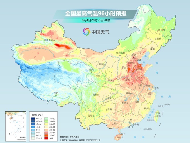 气温弹射起飞！河北、(🔮)河南、山东部分地(🏼)区最高气温将超过38℃